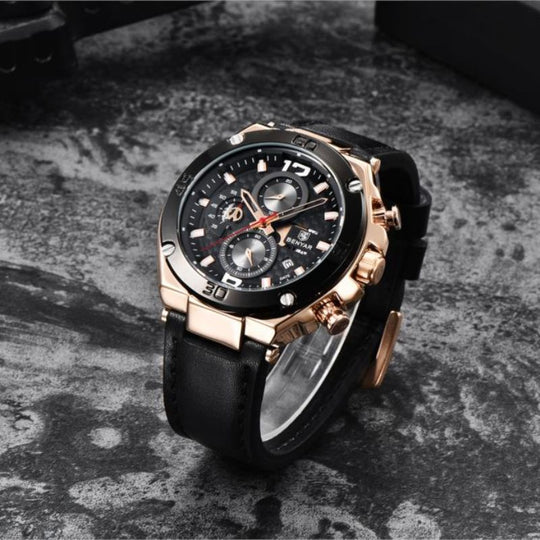 Quartz Multifunctional Sports Chronograph Watch