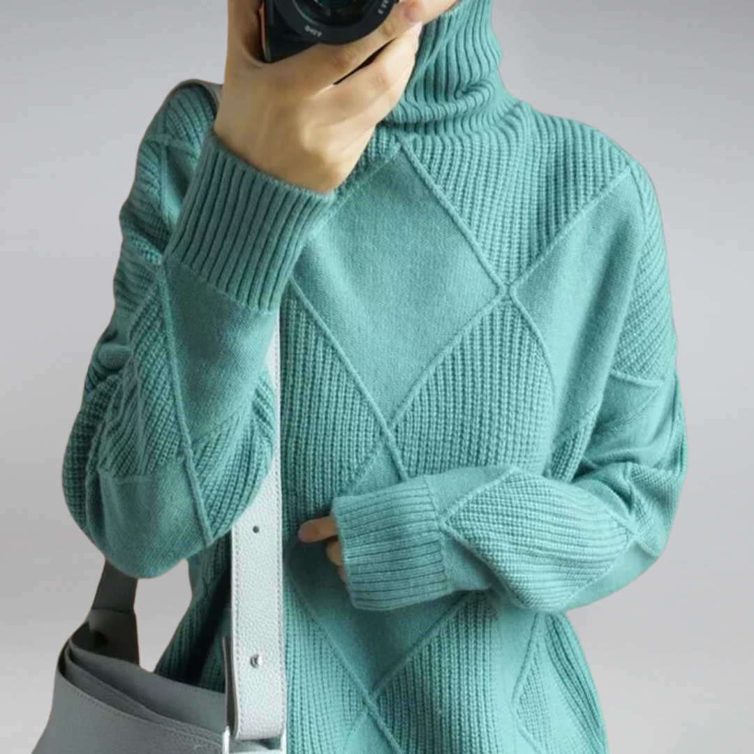 Darcy - Couture Turtleneck Jumper