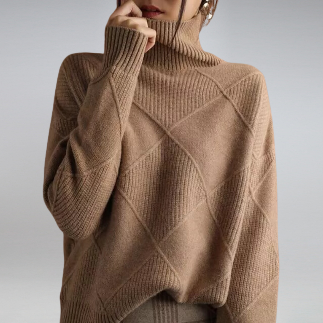 Darcy - Couture Turtleneck Jumper