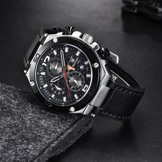 Quartz Multifunctional Sports Chronograph Watch