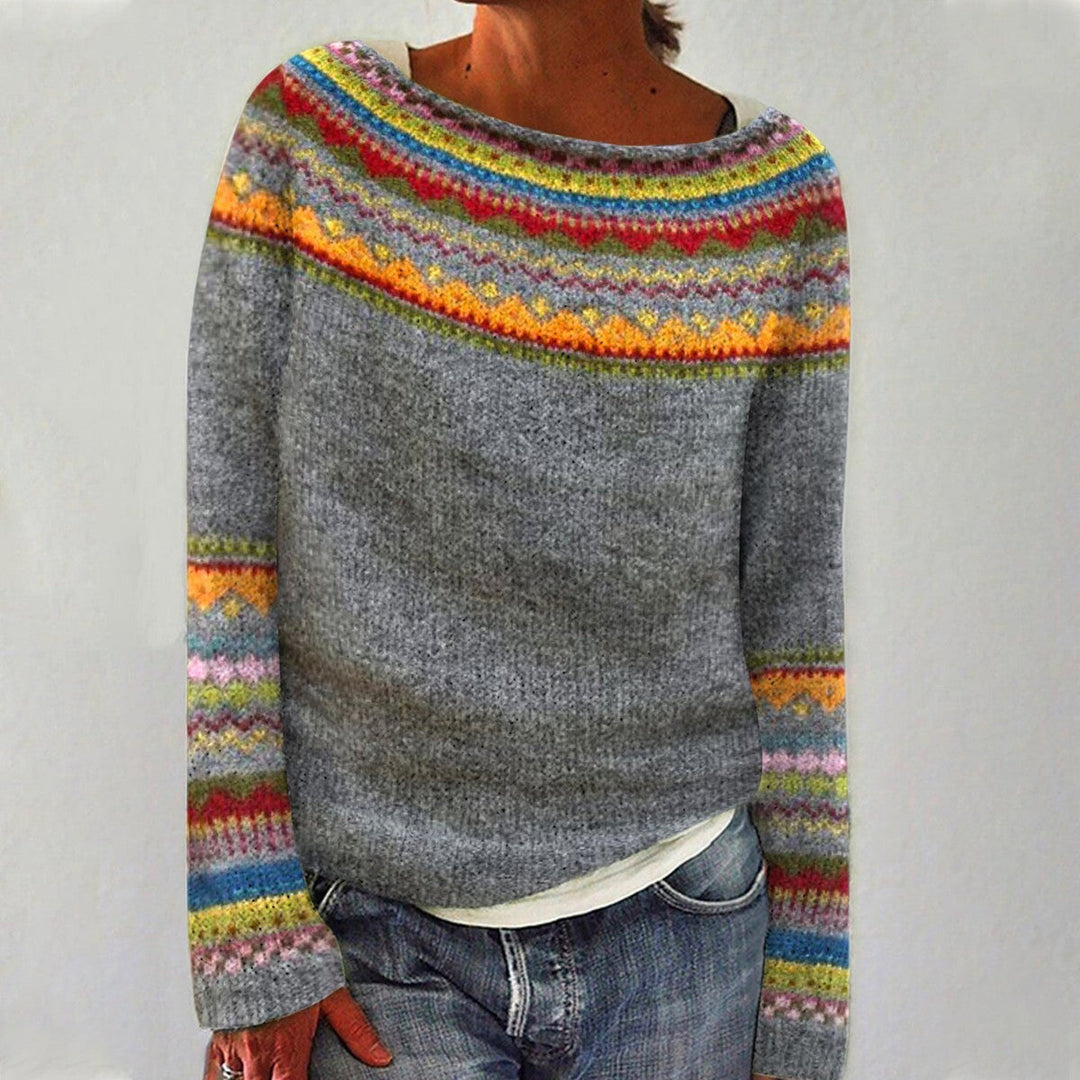 Kirra | Retro Knitted Sweater