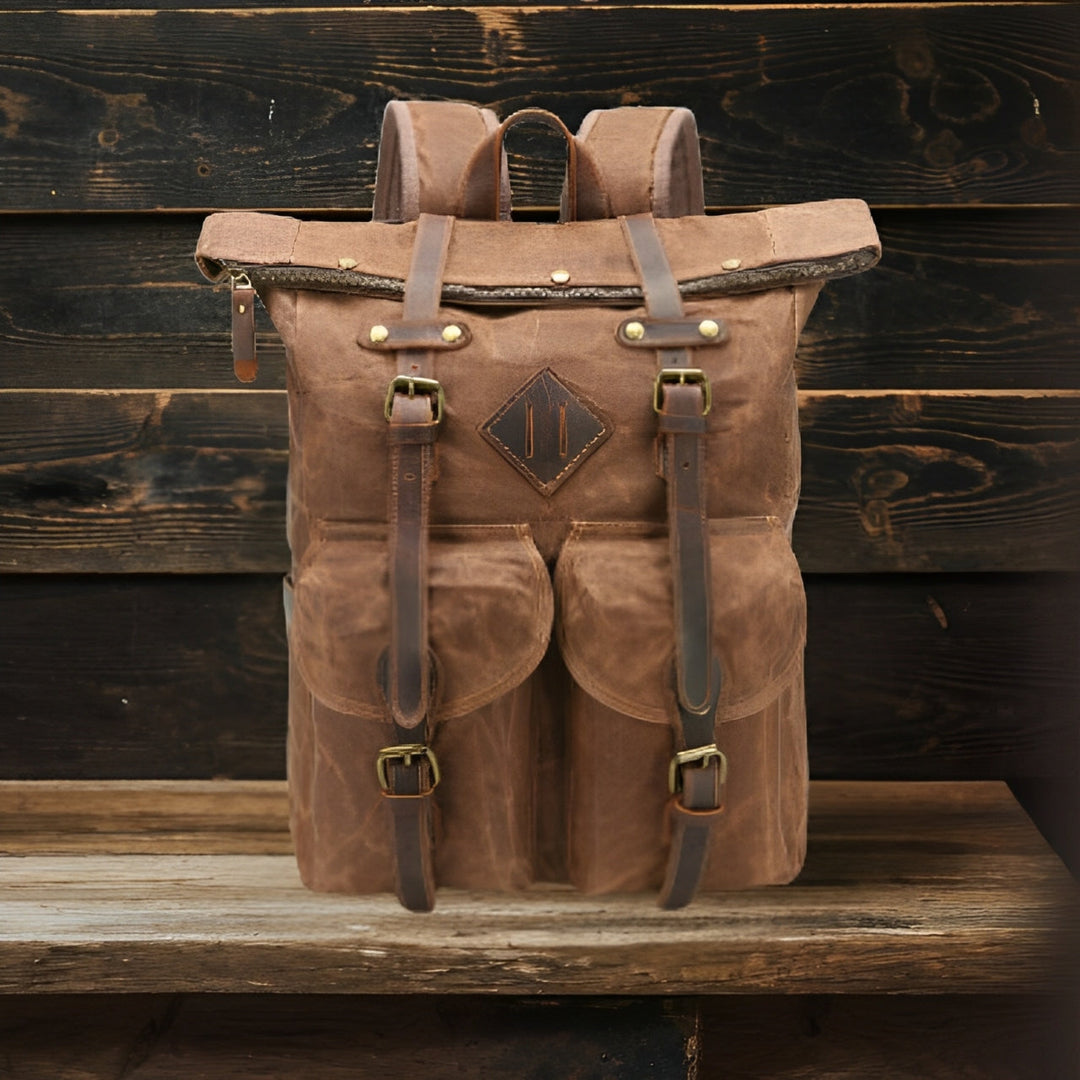 Canvas Laptop Backpack | KRUN