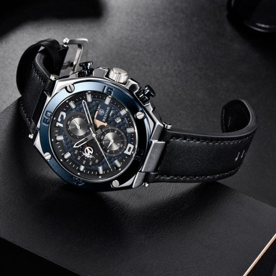 Quartz Multifunctional Sports Chronograph Watch