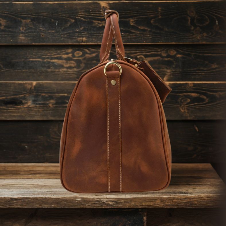 Leather Duffle Bag | LEUVEN