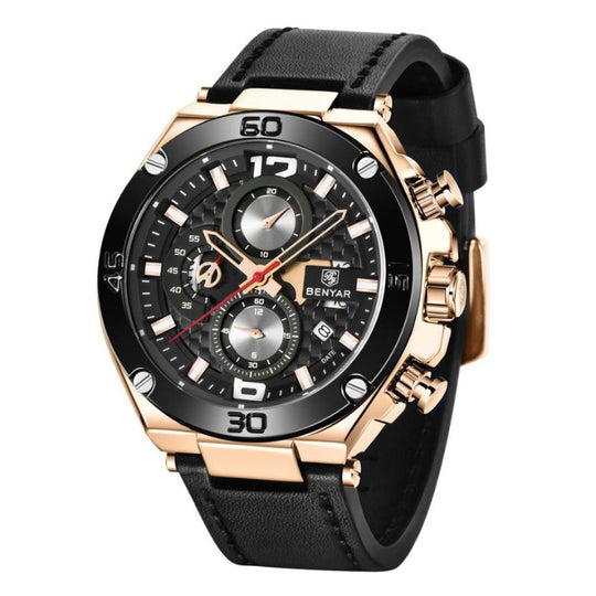 Quartz Multifunctional Sports Chronograph Watch