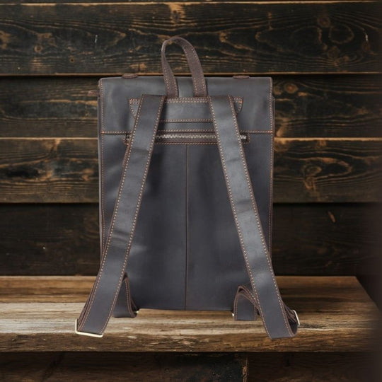 Full Grain Leather Backpack | KENWAY