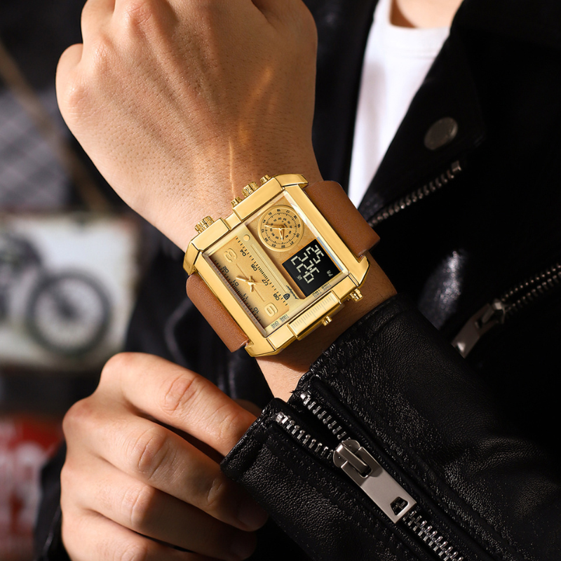 Waterproof Luxury Digital Wristwatch