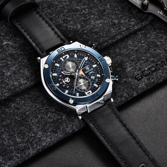 Quartz Multifunctional Sports Chronograph Watch