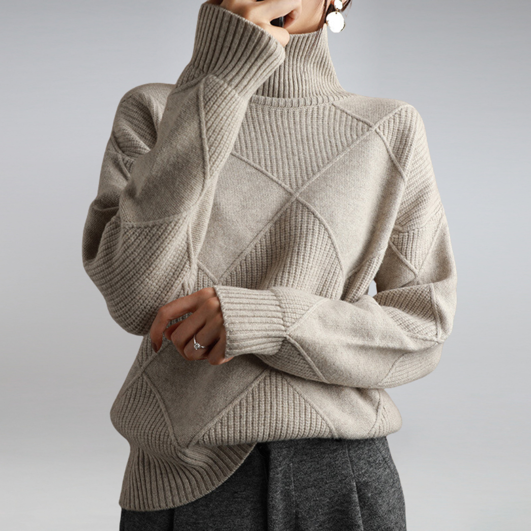 Darcy - Couture Turtleneck Jumper