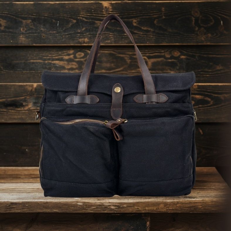 Canvas Shoulder Tote Bag  | SALT LAKE