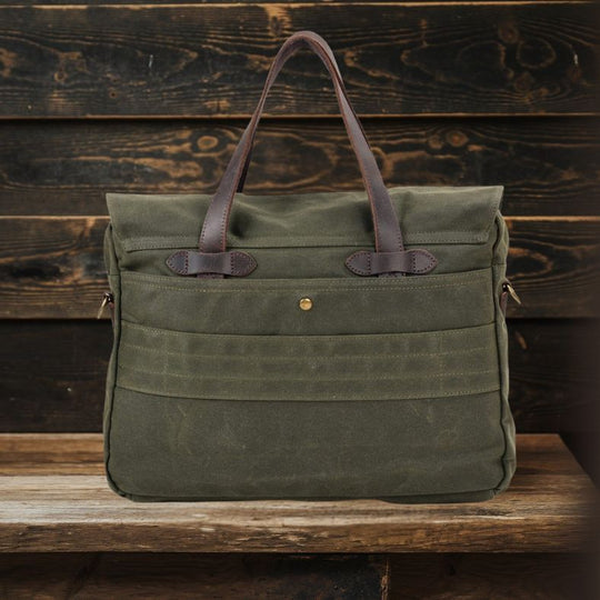 Canvas Shoulder Tote Bag  | SALT LAKE