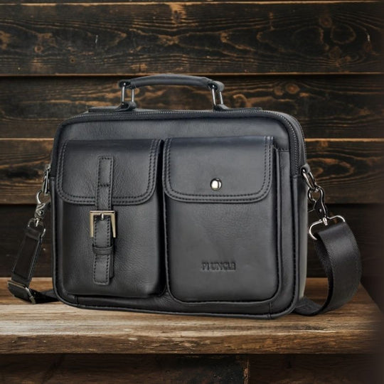 Cullen | Genuine Leather Messenger Bag for Men