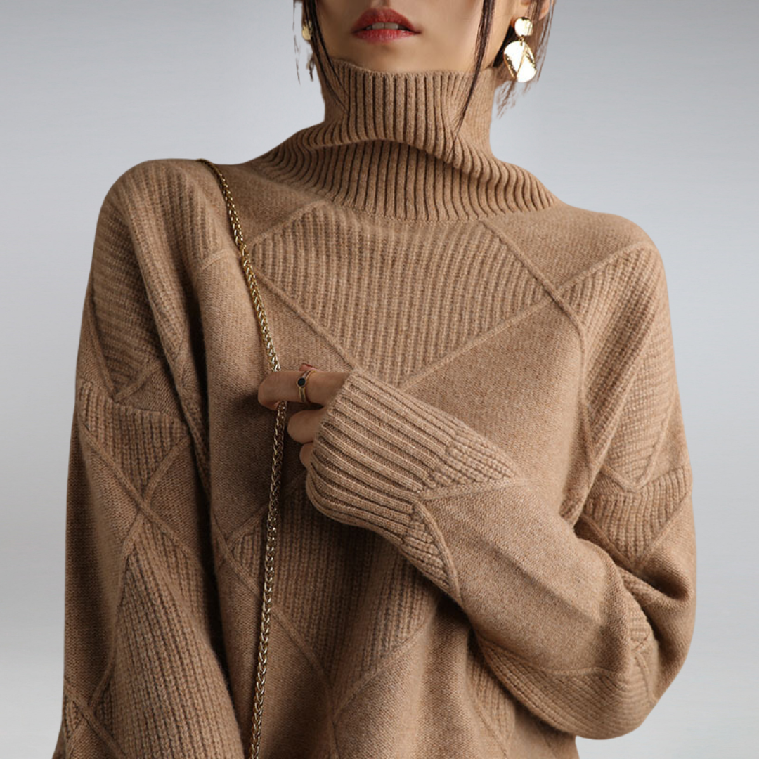 Darcy - Couture Turtleneck Jumper