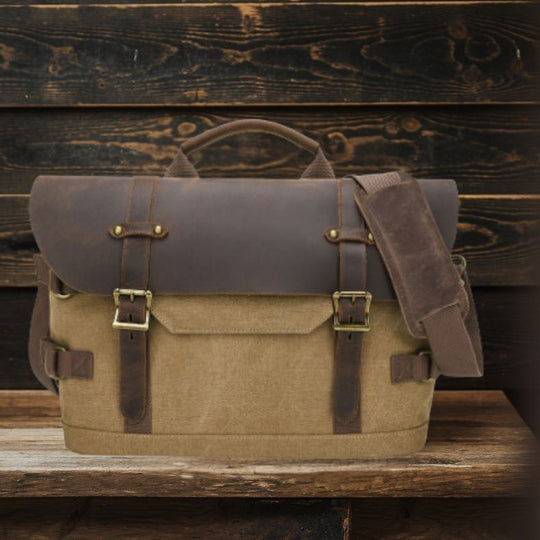 Canvas Shoulder Bag | BOULDER