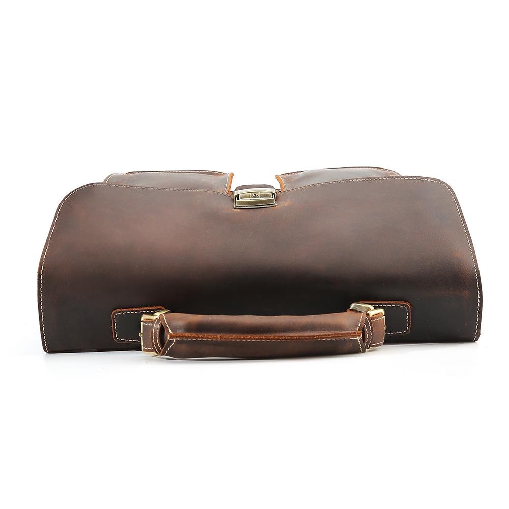 Brown Leather Shoulder Bag | COLMAR