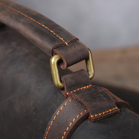 Leather Courier Bag | NAMUR