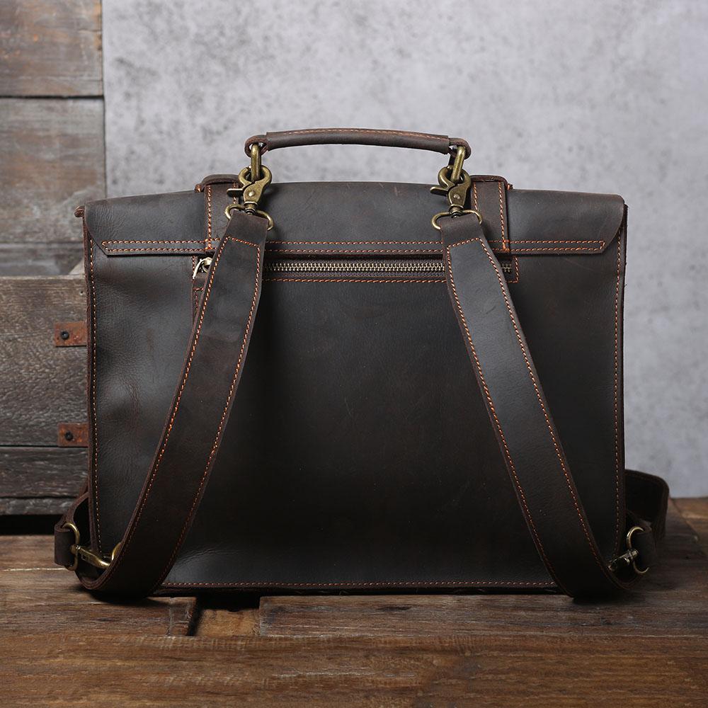 Leather Courier Bag | NAMUR