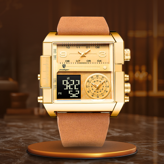 Waterproof Luxury Digital Wristwatch