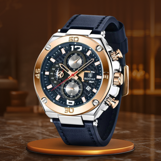 Quartz Multifunctional Sports Chronograph Watch