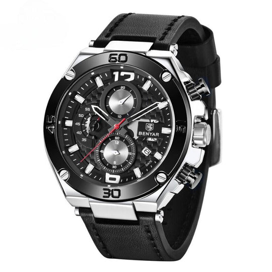 Quartz Multifunctional Sports Chronograph Watch