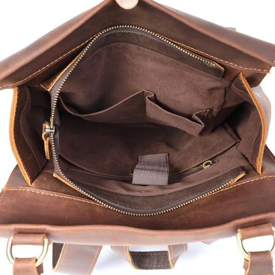 Full Grain Leather Backpack | KENWAY