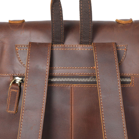 Full Grain Leather Backpack | KENWAY