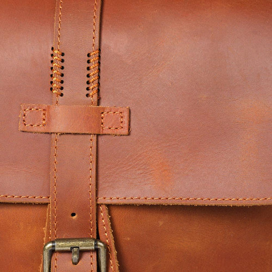 Leather Laptop Bag | MOLDE